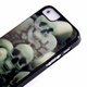 aglowDESIGN iPhone5/5s　3Dプラスチックケース　スカルブラウン - 縮小画像2