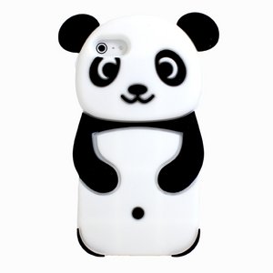 aglowDESIGN　iPhone5/5s　まるまるパンダシリコンケース
