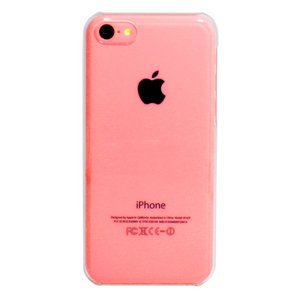 aglowDESIGN　iPhone5c　プラスチックケース　スーパークリア - 拡大画像