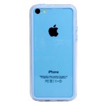 aglowDESIGN　iPhone5c　TPUクリアバンパー　ブルー
