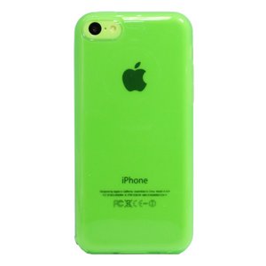 aglowDESIGN　iPhone5c　TPUケース　グリーン - 拡大画像