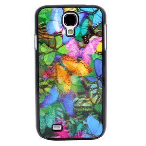 aglowDESIGN　GALAXY S4 SC-04E ３Dプラスチックケース　バタフライ - 拡大画像