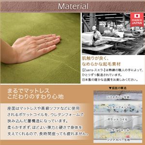 コンパクトカウチソファ/ローソファー 【2人掛け/ブラック】 肘付き 『Zuera』 ポケットコイル リクライニング 日本製 【完成品】 コンパクトカウチソファ/ローソファー 【2人掛け/ブラック】 肘付き 『Zuera』 ポケットコイル リクライニング 日本製 【完成品】