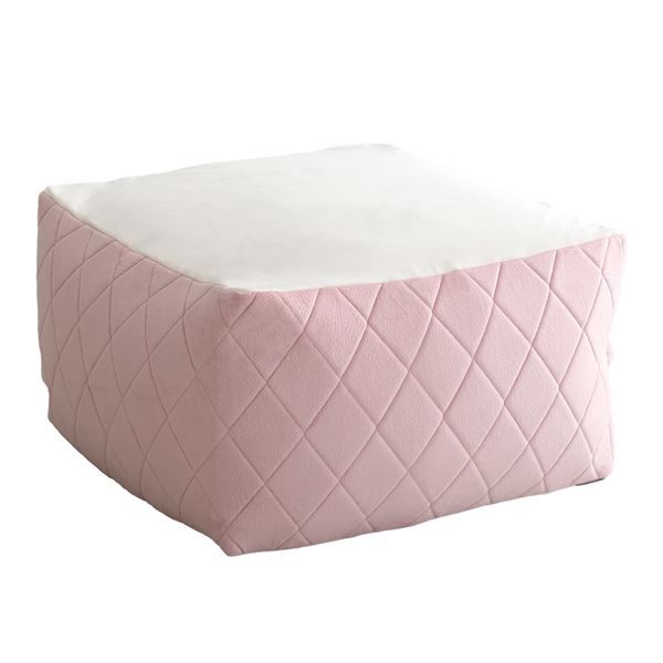 ビーズクッション 約幅83cm 四角 XLサイズ ピンク 日本製 洗える カバー付 伸縮性 大人かわいいインテリア リビング ソファー b04