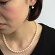 アコヤ本真珠 6.5-7.00mm珠 ネックレス＆イヤリング - 縮小画像3