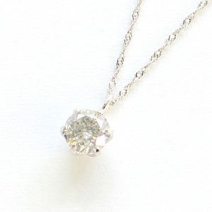 プラチナ0.45ct一粒石ダイヤモンドペンダント 商品画像