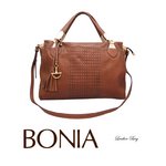 BONIA(ボニア)レザーミニボストンバッグ/本革/牛革/シンプル/レディース/2way【boniabag-96】【860081-103-05】