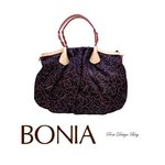 BONIA(ボニア)ジャガードローズプリントバッグ/本革/シンプル/レディース/2way【boniabag-102】【860045-102-09】