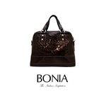 BONIA(ボニア)エナメルロゴエンボスバッグ/本革/牛革/シンプル/レディース/2way【boniabag-107】【081026-009-15】