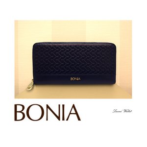 BONIA（ボニア）牛革ラウンド長財布/レディース【bonia-323】【860096-501】ピンク
