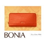 BONIA（ボニア）牛革ラウンド長財布/レディース【bonia-325】【860096-511】ピンク