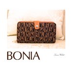 BONIA（ボニア）モノグラム2wayラウンド長財布/レディース【bonia-330】【860522-532】ミディアムパープル