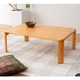 折れ脚テーブル(折りたたみローテーブル) 木製 幅90cm×奥行60cm 赤外線マウス使用可 【完成品】 - 縮小画像3