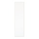 細枠ウォールミラー(壁掛け鏡) 木製/天然木/壁面/飛散防止加工ミラー/ワイド/NK-7  幅42cm×高さ153cm 日本製 ホワイト(白) - 縮小画像2