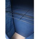 クローゼットハンガー 【Ｌサイズ/幅77cm】 スチール デニム風カバー/棚付き/NK-662  デニムブルー(青) - 縮小画像5