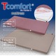 TEIJIN（テイジン） Tcomfort 3つ折りマットレス シングル ボルドー 厚さ5cm - 縮小画像2