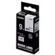 カシオ(CASIO) ネームランド エコテープカートリッジ 透明に黒文字 9mm