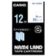 カシオ(CASIO) ネームランド エコテープカートリッジ 白に青文字 12mm