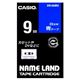 カシオ(CASIO) ネームランド エコテープカートリッジ 青に白文字 9mm