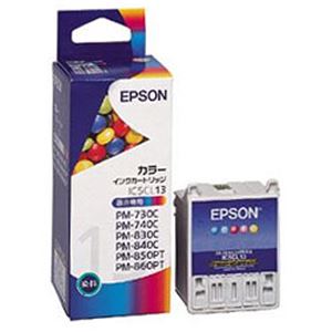 【訳あり・在庫処分】【純正品】 エプソン（EPSON） インクカートリッジ カラー 型番：IC5CL13 単位：1個 - 拡大画像