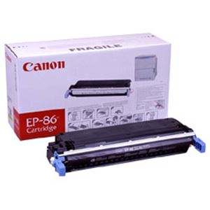 【純正品】 キヤノン（Canon） トナーカートリッジ 色：イエロー 型番：EP-86（Y） 印字枚数：12000枚 単位：1個 - 拡大画像