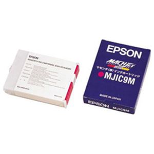 【純正品】 エプソン（EPSON） インクカートリッジ マゼンタ 型番：MJIC9M 単位：1個 - 拡大画像