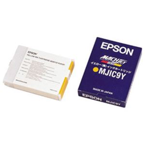 【純正品】 エプソン（EPSON） インクカートリッジ イエロー 型番：MJIC9Y 単位：1個 - 拡大画像