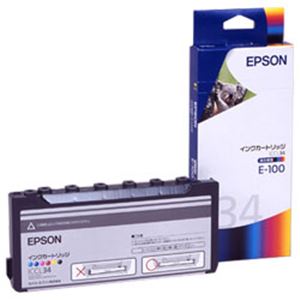 【純正品】 エプソン（EPSON） インクカートリッジ 6色1体型 型番：ICCL34 単位：1個 - 拡大画像
