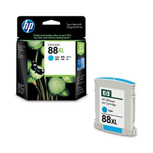【純正品】 HP インクカートリッジ シアン 型番：C9391A（HP88） 単位：1個 - 拡大画像