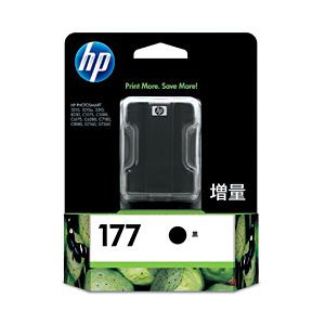 【純正品】 HP プリントカートリッジ 黒（増量） 型番：C8719HJ（HP177） 単位：1個 - 拡大画像