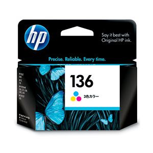 【純正品】 HP インクカートリッジ カラー 型番：C9361HJ（HP136） 単位：1個 - 拡大画像