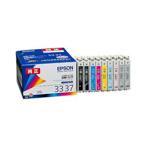 【純正品】 エプソン（EPSON） インクカートリッジ 9色パック 型番：IC9CL3337 単位：1箱（9色パック） - 拡大画像