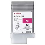 【純正品】 キヤノン（Canon） インクカートリッジ マゼンタ 型番：PFI-102M 単位：1個