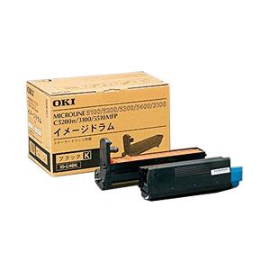 【純正品】 沖電気（OKI） ドラムカートリッジ ブラック 型番：IDC-C4EK 印字枚数：15000枚 単位：1個 - 拡大画像