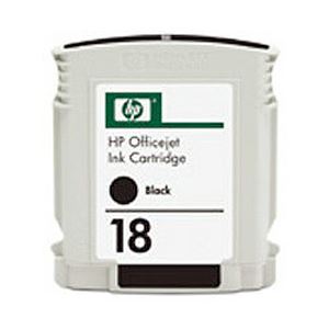 【純正品】 HP インクカートリッジ ブラック 型番：C4936A（HP18） 単位：1個 - 拡大画像