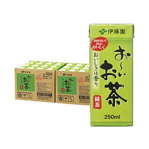 伊藤園 テトラパック お〜いお茶 緑茶 箱売 - 拡大画像