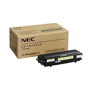 【純正品】 NEC トナーカートリッジ 型番：PR-L5200-11 印字枚数：3500枚 単位：1個 - 拡大画像