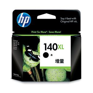 【純正品】 HP インクカートリッジ ブラック（ラージサイズ） 型番：CB336HJ（HP140XL） 単位：1個 - 拡大画像