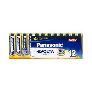 Panasonic(パナソニック) アルカリ乾電池 エボルタ 単4形 1パック（12本）