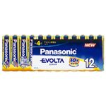 Panasonic(パナソニック) アルカリ乾電池 エボルタ 単4形 1パック（12本）