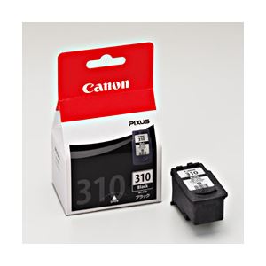 【純正品】 キヤノン（Canon） インクカートリッジ ブラック 型番：BC-310 単位：1個 - 拡大画像