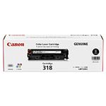 【純正品】 キヤノン（Canon） トナーカートリッジ ブラック 型番：カートリッジ318（B） 単位：1個