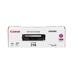 【純正品】 キヤノン（Canon） トナーカートリッジ マゼンタ 型番：カートリッジ318（M） 単位：1個 - 拡大画像