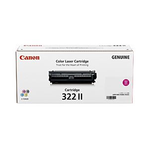 【純正品】 キヤノン（Canon） トナーカートリッジ マゼンタ 型番：カートリッジ322II（M） 単位：1個 - 拡大画像