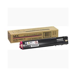 NEC トナーカートリッジ 汎用 大容量マゼンタ 型番：PR-L2900-17J 印字枚数：6500枚 単位：1個 - 拡大画像
