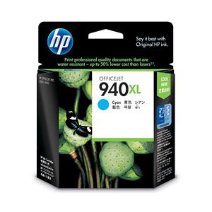 【純正品】 HP インクカートリッジ シアン 型番：C4907AA（HP940XL） 単位：1個 - 拡大画像