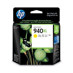 【純正品】 HP インクカートリッジ イエロー 型番：C4909AA（HP940XL） 単位：1個 - 拡大画像