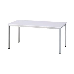 アイリスチトセ ミーティングテーブル W150 ホワイト - 拡大画像