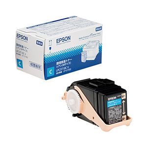 エプソン（EPSON） トナーカートリッジ 純正品（環境推進） シアン 型番：LPC3T18CV 印字枚数：6500枚 単位：1個 - 拡大画像