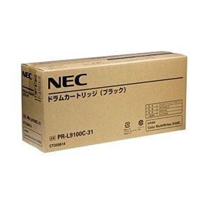 【純正品】 NEC ドラムカートリッジブラック 型番：PR-L9100C-31 印字枚数：24000枚 単位：1個 - 拡大画像